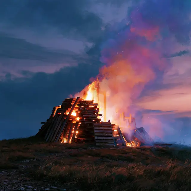 Cover art for Burn It Down