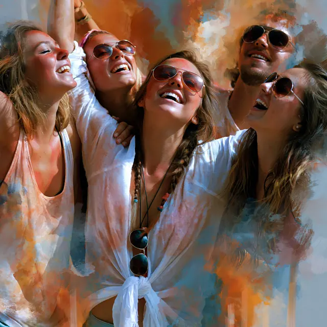 Cover art for Sunburnt and Smiling